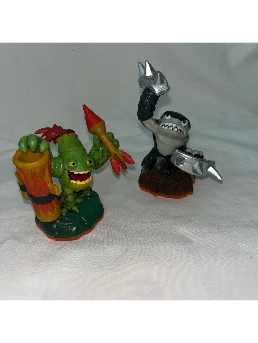 Skylanders Giants Figures Lot - Zook & Terrafin